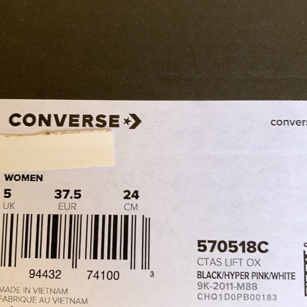 CONVERSE CTAS LIFT OX PLATFORMS WMNS - Picture 15 of 16